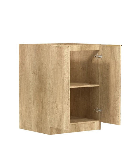 Byron Natural Oak Laundry Base Cabinet (632x584x880)