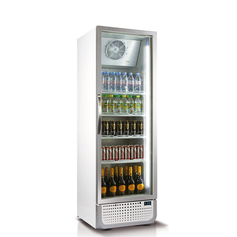 486L Glass Door Display Fridge in White (C5PRO-H-WH-AU-HU)