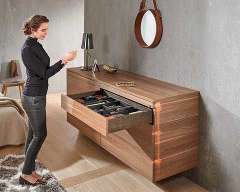 Blum CABLOXX Locking for 3 Drawers