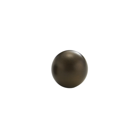 Freya Knob in muted satin nickel finish with textured detailing — elegant solid cabinet knob for coastal and contemporary interiors.