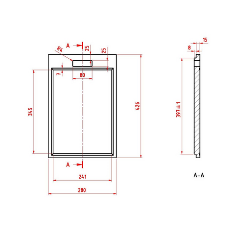 CB-240 – Chopping Board sketch