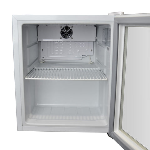 48L Glass Door Mini Bar Fridge in White (CKK48-238-WH-AU .1)