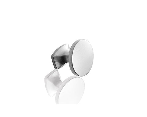 Furnipart Classic Knob. Finish: Inox Look. Diameter: 34mm