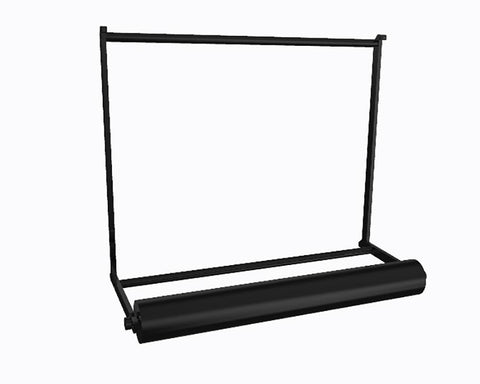 Cosma Midway Rail System - Cubo Paper Roll Holder. Width: 280mm. Colour: Black