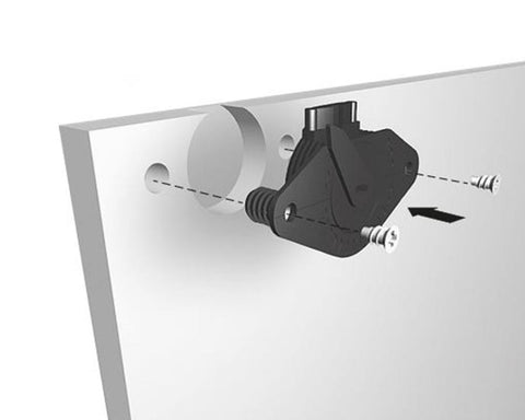Cinetto BASE (PS03) Sliding System for Internal Doors Sliding Kit Set for Wooden Doors. Includes 2x Upper Slides & 2 x Lower Slides