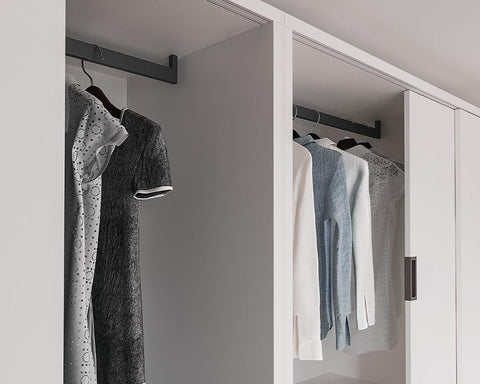 Cinetto BASE (PS03) Sliding System for Internal Doors 1 Door System for Wooden Doors. Length: 3050mm