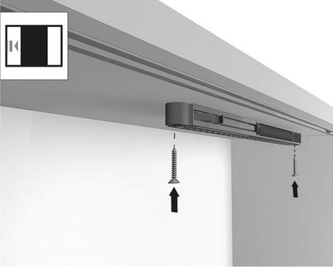 Cinetto BASE (PS03) Sliding System for Internal Doors Soft Close Kit