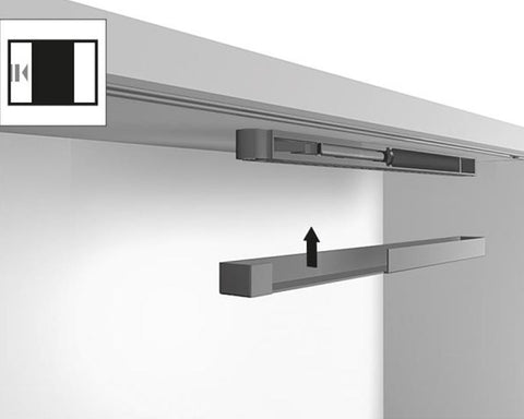 Cinetto BASE (PS03) Sliding System for Internal Doors Soft Close Kit