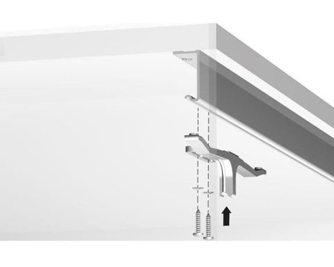 Cinetto VELOCE (PS06) Sliding System for Hanging Doors Sliding Kit Set for Wooden Doors. Includes 2x Upper Slides & 2x Lower Guide