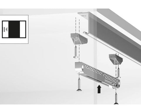 Cinetto VELOCE (PS06) Sliding System for Hanging Doors Soft Close Device Kit