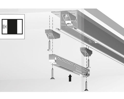 Cinetto VELOCE (PS06) Sliding System for Hanging Doors Soft Close Device Kit