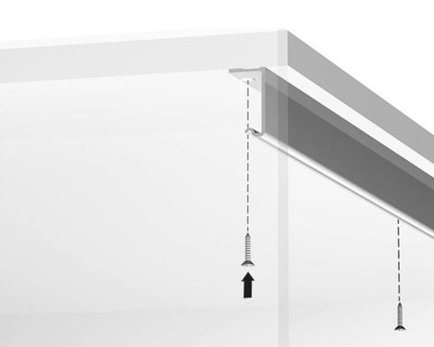 Cinetto VELOCE (PS06) Sliding System for Hanging Doors Upper Rail. Length: 3050mm