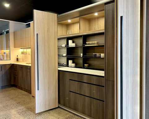 Cinetto LIBRO MAXI (PS11) Sliding Bi-Fold System for 2 Pairs Doors. Track Length: 3050mm
