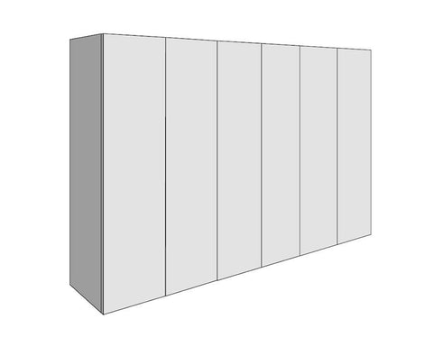 Cinetto LIBRO MAXI (PS11) Sliding Bi-Fold System for 3 Pairs Doors. Track Length: 3050mm