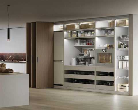 Cinetto LIBRO MAXI (PS11) Sliding Bi-Fold System for 3 Pairs Doors. Track Length: 3050mm