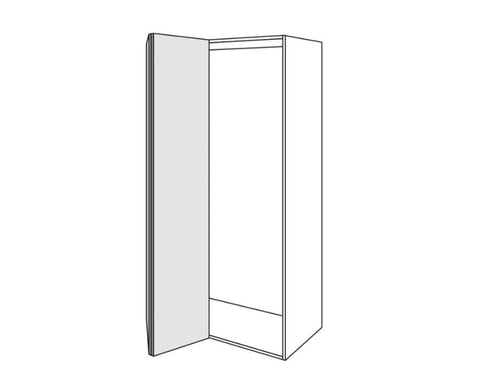 Cinetto LIBRO (PS23) Bi-Fold System Single Door Set. Length: