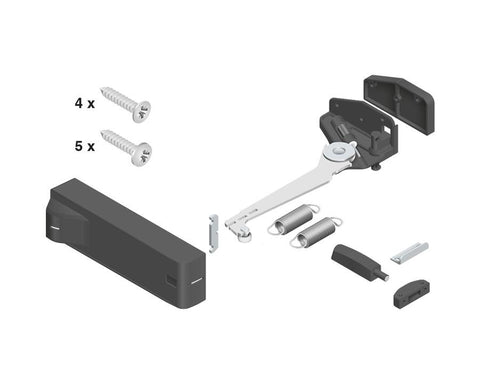 Cinetto LIBRO (PS23) Bi Fold System Push to Open Kit
