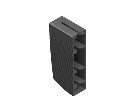 Cinetto LIBRO (PS23) Bi-Fold Door System Plastic Cover for Upper Slide