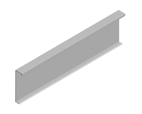 Cinetto PIANO (PS40) Coplanar Door System Cover Profile for Upper Rail