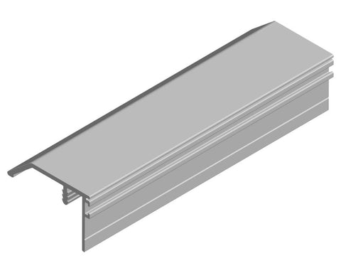 Cinetto PIANO (PS40) Coplanar Door System Handle Profile A to suit 18mm and 25mm. Length: 3050mm