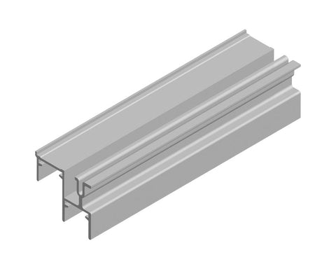 Cinetto VOLO (PS48) Sliding System for Overlapping Doors Lower Rail