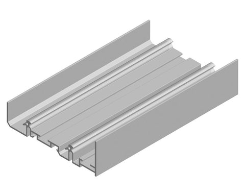 Cinetto VOLO (PS48) Sliding System for Overlapping Doors Upper Rail
