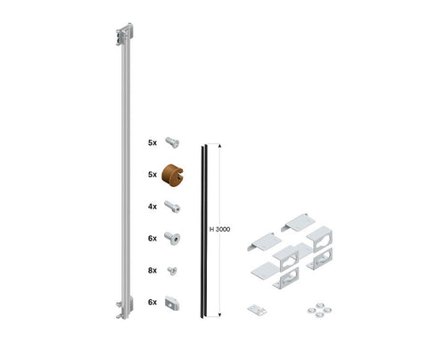 Cinetto MAGICO (PS66) Sliding System for Retractable Doors