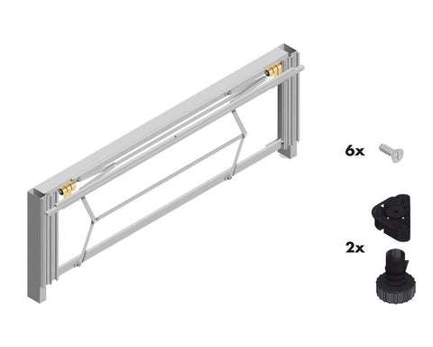 Cinetto ASCEND (PS70) Vertical Sliding System for Concealed Doors Kit