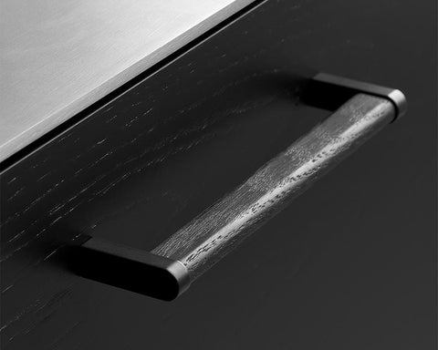 Furnipart Crossing Handle and Knob Wood & Zamac