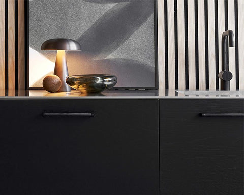 Furnipart Crossing Handle and Knob Wood & Zamac
