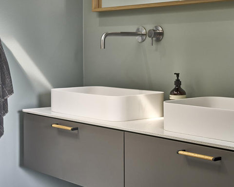 Furnipart Crossing Handle and Knob Wood & Zamac