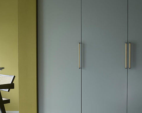 Furnipart Crossing Handle and Knob Wood & Zamac