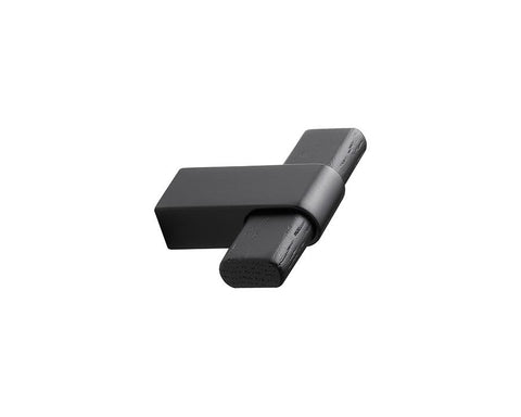 Furnipart Crossing Handle and Knob Wood & Zamac