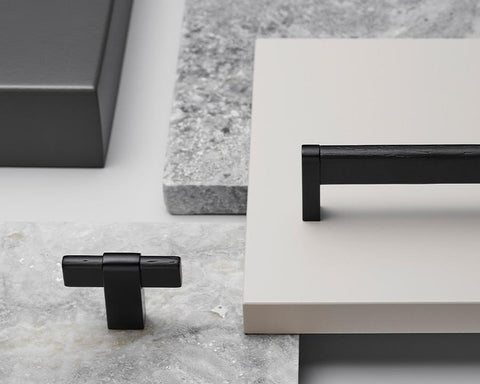 Furnipart Crossing Handle and Knob Wood & Zamac