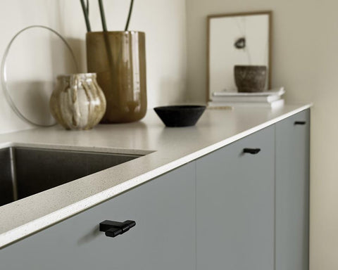 Furnipart Crossing Handle and Knob Wood & Zamac