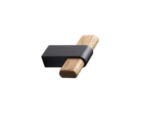 Furnipart Crossing Handle and Knob Wood & Zamac