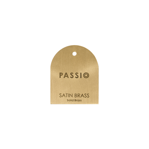 Brass Sample Disc | Satin Brass