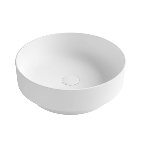 Chloe White Basin (Round: 360x360x125)