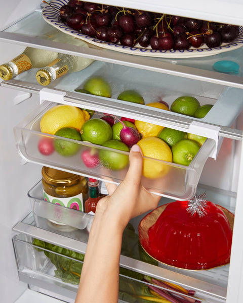 2-piece FridgeStore™ Clear Under-shelf Drawer & Storage Bin Set