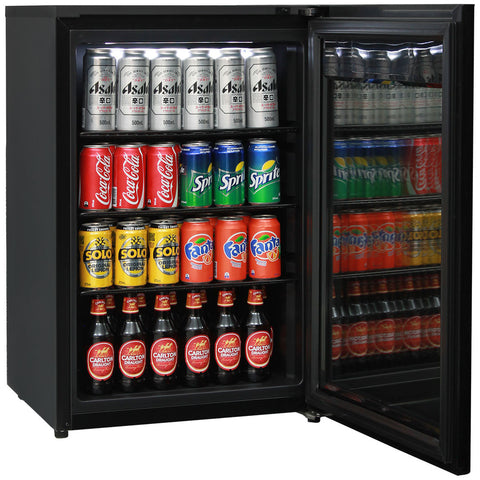 Schmick Alfresco Under Zero Australia's Coldest Beer Party Fridge With Blast Chill Mode - Model HUS-EX108: Shelves that rearrange