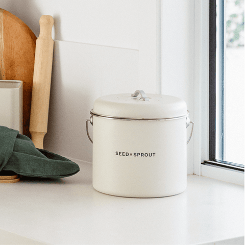 Kitchen Compost Bin | Mushroom