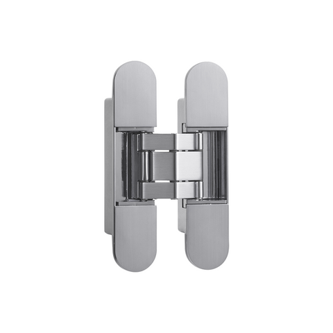 Invisible Concealed Hinge | Satin Nickel