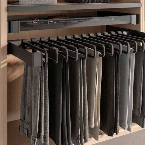 Kesseböhmer Conero Trouser Rack Pull-Out in black