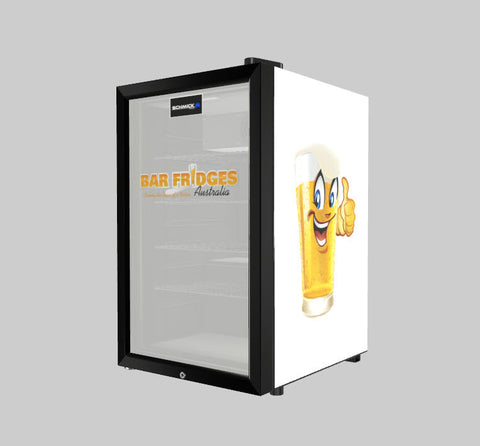 FULLY CUSTOMISABLE 70L FRIDGE - YOUR FRIDGE, YOUR WAY Introducing the New Revolutionary customisable BAR FRIDGES AUSTRALIA- 360 degree 3D Fridge designer - an absolute game changer from our PIMP MY FRIDGE division. This fully customisable 3D Fridge design