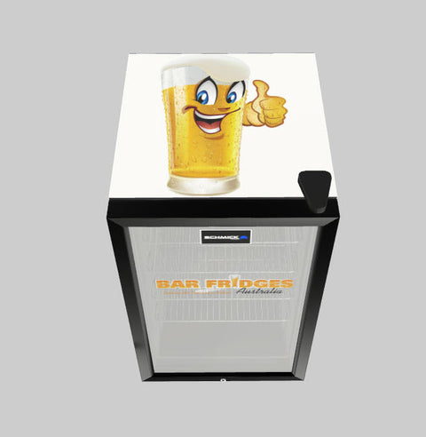 FULLY CUSTOMISABLE 70L FRIDGE - YOUR FRIDGE, YOUR WAY Introducing the New Revolutionary customisable BAR FRIDGES AUSTRALIA- 360 degree 3D Fridge designer - an absolute game changer from our PIMP MY FRIDGE division. This fully customisable 3D Fridge design