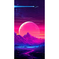 Schmick CyberPunk Under Zero Bar Fridge With Multi Led Color Display - Model HUS-SC88-ZZ