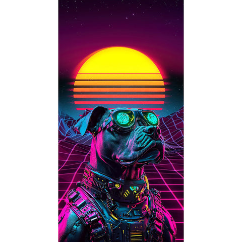 Schmick CyberPunk Under Zero Bar Fridge With Multi Led Color Display - Model HUS-SC88-ZZ