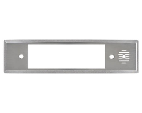 Docking Drawer Trio Cover Plate in Stainless Steel