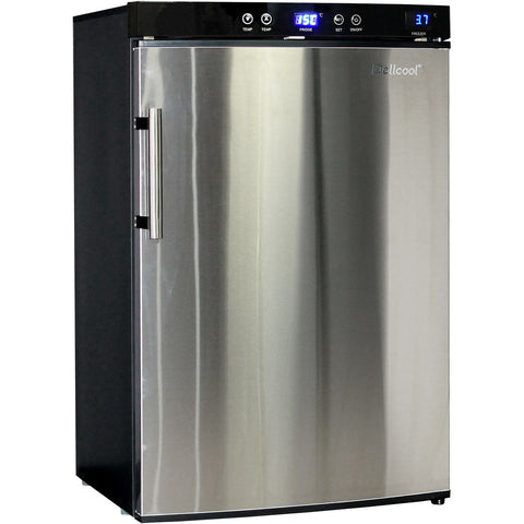 Dellcool Silent Bar Fridge With Mini Freezer - Great For Sleeping Quarters - Motels - School Residence - Nursing Homes - Model DW100CD
