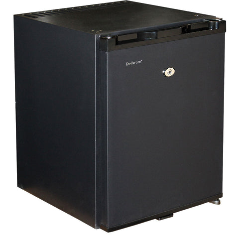 Silent Mini Bar Fridge Under 400mm Deep, Great PC Gamer Fridge - Model DW-SC25